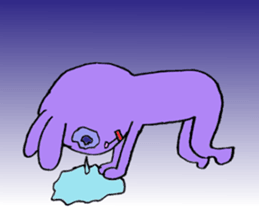 Panda rabbit sticker #1903552