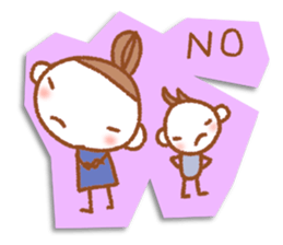 Chouette which became mother. sticker #1903627