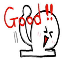 Feeling of the rice cake sticker #1903790