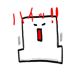 Feeling of the rice cake sticker #1903797