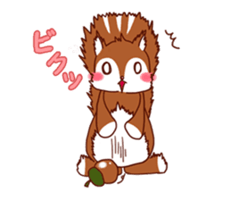 Daily life of the squirrel sticker #1903821