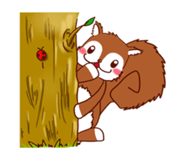 Daily life of the squirrel sticker #1903822