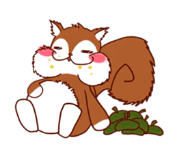 Daily life of the squirrel sticker #1903824