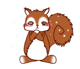 Daily life of the squirrel sticker #1903826