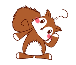Daily life of the squirrel sticker #1903829