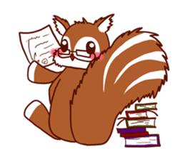 Daily life of the squirrel sticker #1903833
