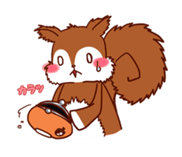 Daily life of the squirrel sticker #1903835