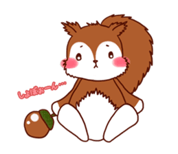 Daily life of the squirrel sticker #1903849