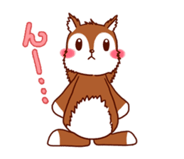 Daily life of the squirrel sticker #1903851