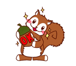 Daily life of the squirrel sticker #1903852
