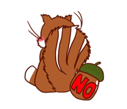 Daily life of the squirrel sticker #1903853