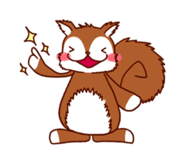 Daily life of the squirrel sticker #1903854