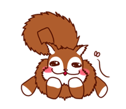 Daily life of the squirrel sticker #1903855