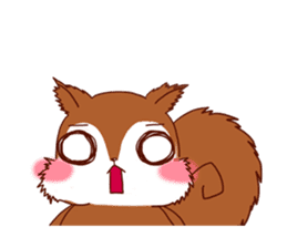 Daily life of the squirrel sticker #1903856