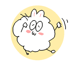 Dust rabbit (3) sticker #1904502