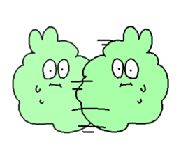 Dust rabbit (3) sticker #1904505