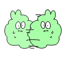 Dust rabbit (3) sticker #1904505