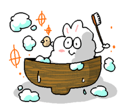 Dust rabbit (3) sticker #1904508