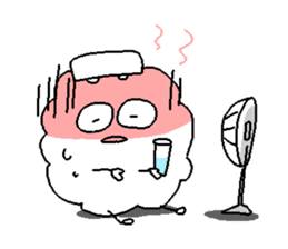 Dust rabbit (3) sticker #1904509