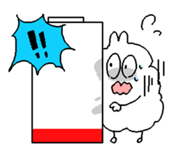 Dust rabbit (3) sticker #1904510