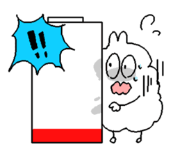 Dust rabbit (3) sticker #1904510