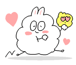 Dust rabbit (3) sticker #1904515