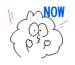 Dust rabbit (3) sticker #1904518