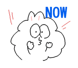 Dust rabbit (3) sticker #1904518