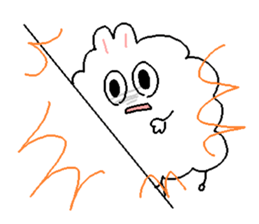 Dust rabbit (3) sticker #1904525