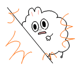 Dust rabbit (3) sticker #1904525