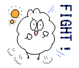 Dust rabbit (3) sticker #1904529