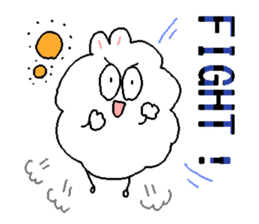 Dust rabbit (3) sticker #1904529