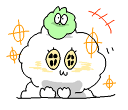 Dust rabbit (3) sticker #1904531