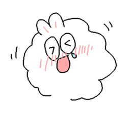 Dust rabbit (3) sticker #1904540