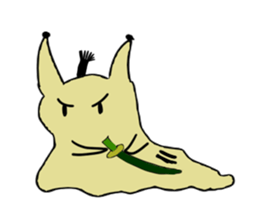 Cute Slug Sticker sticker #1904655