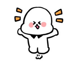 Whiite that thing sticker #1905004