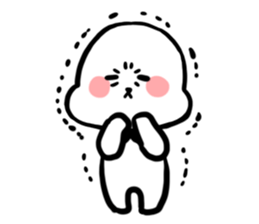 Whiite that thing sticker #1905011