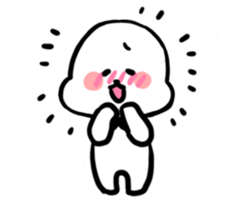 Whiite that thing sticker #1905013