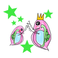 Daphnia pulex sticker #1905081