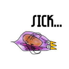 Daphnia pulex sticker #1905091