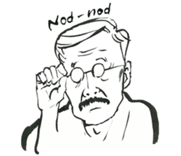 The nice middle -English Version- sticker #1905219