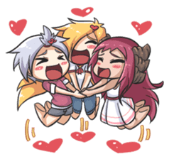 Lily & Marigold (Part In Love) sticker #1905939