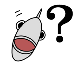 Fish human sticker #1906006