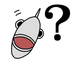 Fish human sticker #1906006