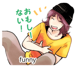 Boys speaking a FUKUSHIMA dialect sticker #1906191