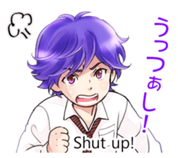 Boys speaking a FUKUSHIMA dialect sticker #1906201