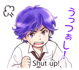 Boys speaking a FUKUSHIMA dialect sticker #1906201