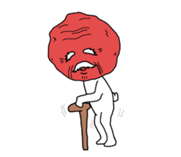 onion boy&pickled plum sticker #1906405