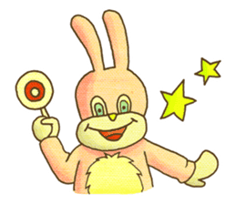KIGURUMI - Rabbit & Dog - sticker #1906622
