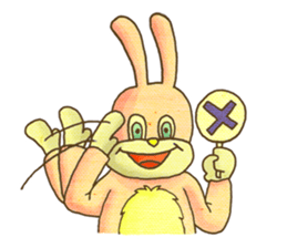 KIGURUMI - Rabbit & Dog - sticker #1906623